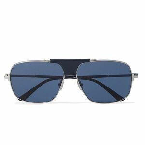 New! Tom Ford Tex TF1096 16V Sunglasses, Navy Blue Pilot, Authentic